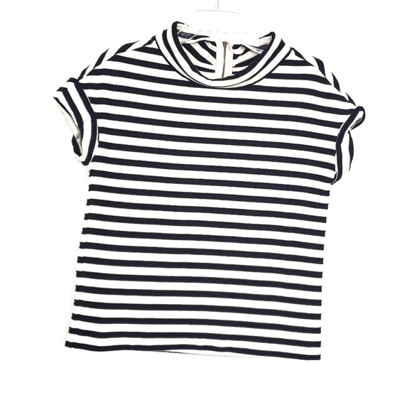 Anthropologie striped cuff sleeve top - Picture 6 of 6